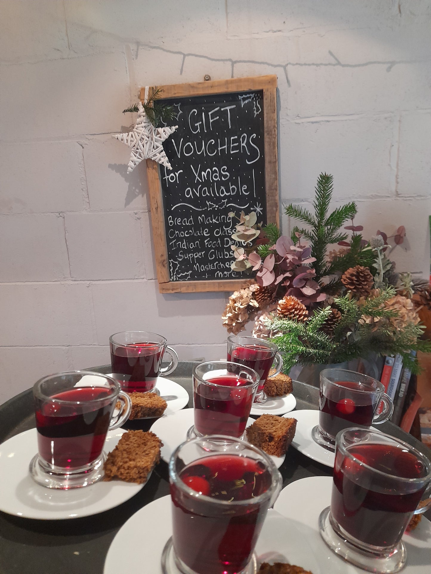 Christmas Wreath Making Workshop &  Festive Cream Tea with Prosecco