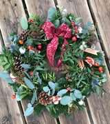 Evening Xmas Wreath Making Workshop & Woodfired Pizza, Pud & Prosecco!