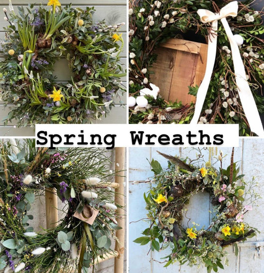 Luxury Spring Wreath Making Workshop & Prosecco Cream Tea/Hot Cross Buns
