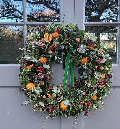 Christmas Wreath Making Workshop &  Festive Cream Tea with Prosecco