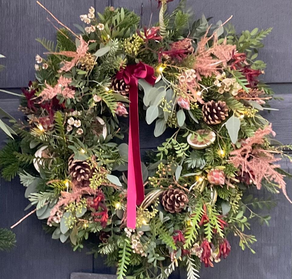 Christmas Wreath Making Workshop &  Festive Cream Tea with Prosecco