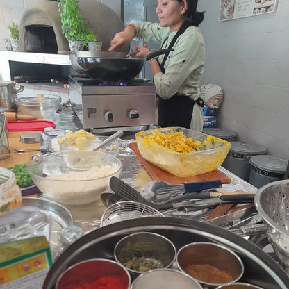 Indian Cooking Demonstration & Late Lunch