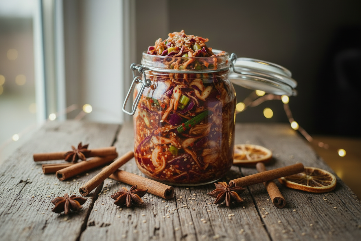 Rustic Kimchi Jar