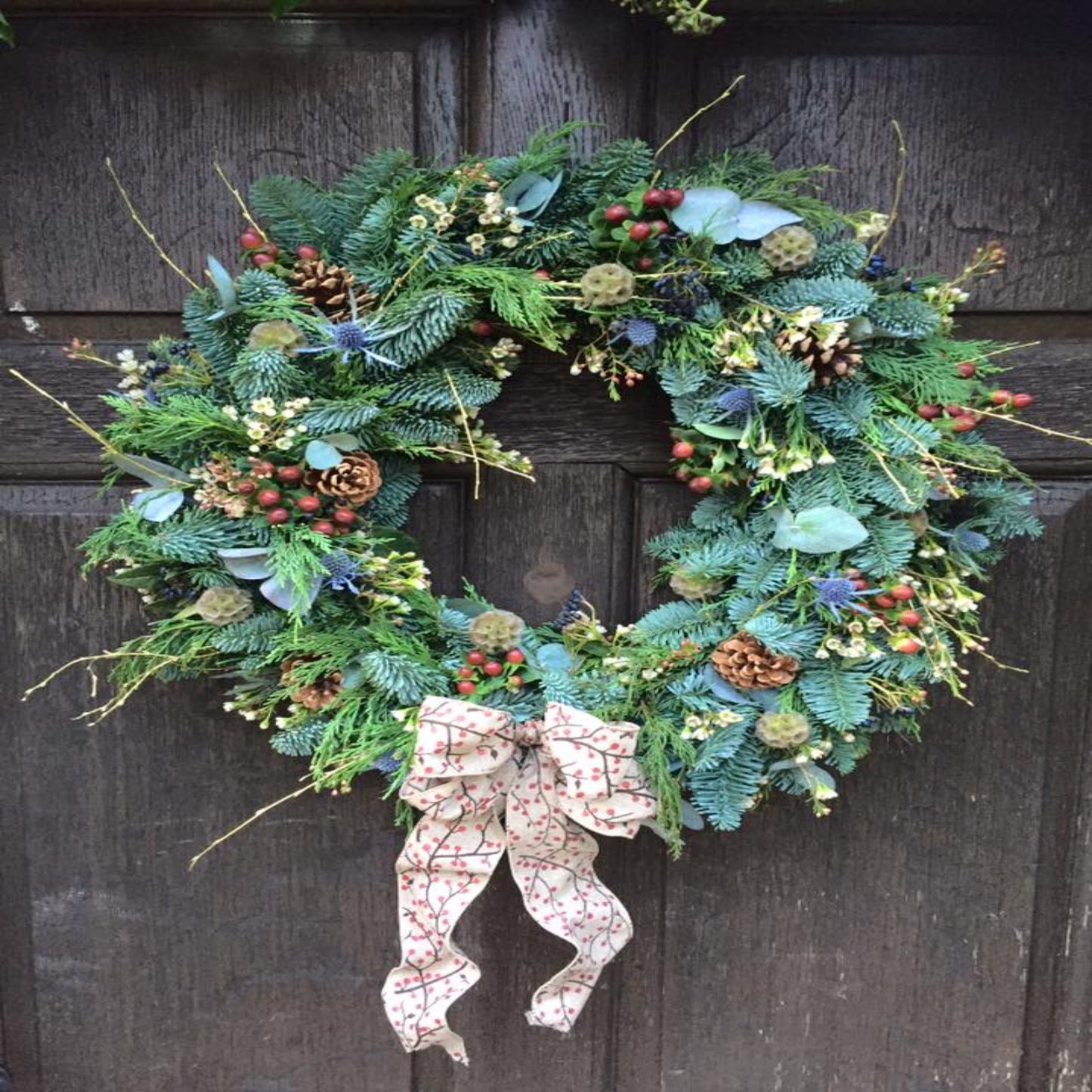 Evening Xmas Wreath Making Workshop & Woodfired Pizza, Pud & Prosecco!