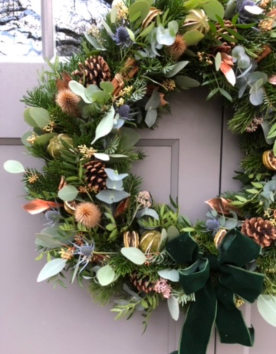 Christmas Wreath Making Workshop &  Festive Cream Tea with Prosecco