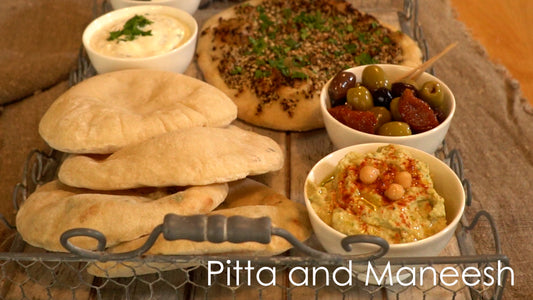ONLINE Masterclass - Pitta Breads & Lebanese Maneesh
