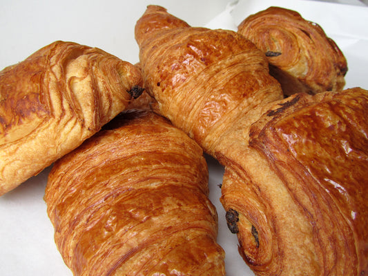 croissants and pain au chocolate 