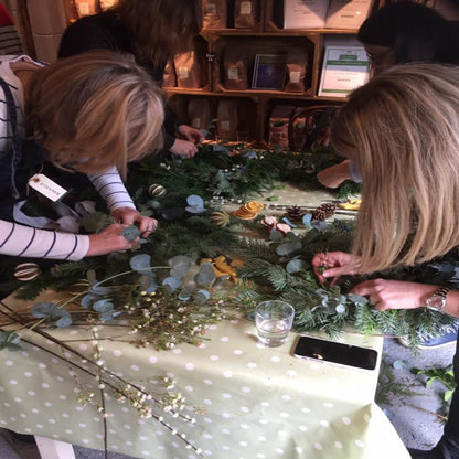 Christmas Wreath Making Workshop & Lunch